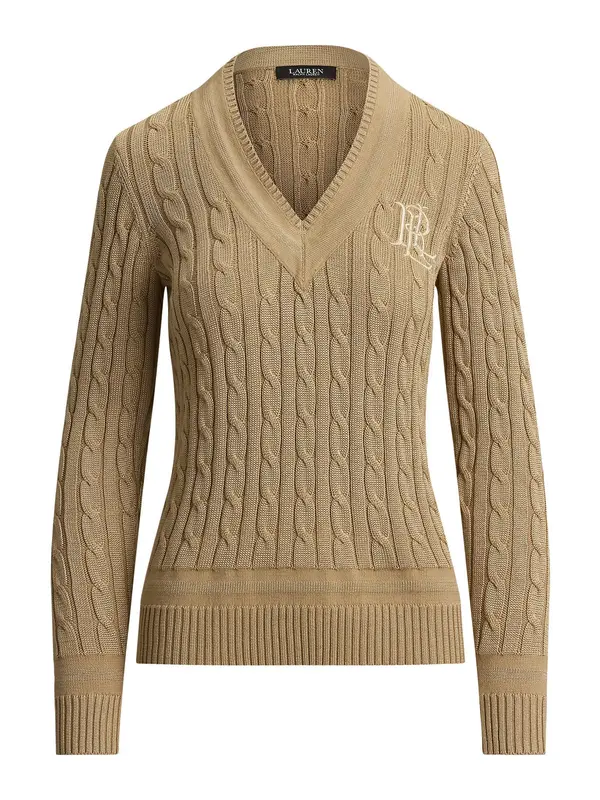 Lauren Ralph Lauren Lauren Ralph Lauren Pulover 'MEREN'  boja devine dlake (camel)