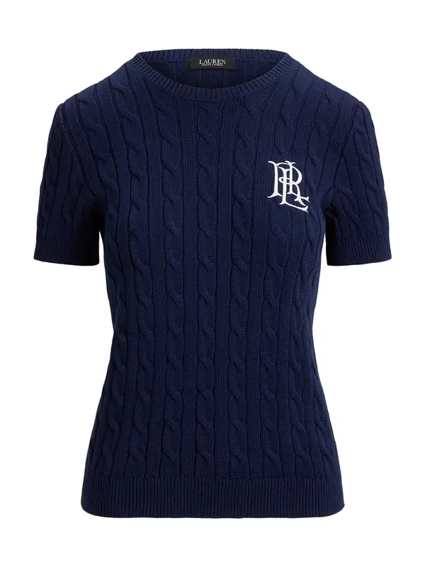 Lauren Ralph Lauren Lauren Ralph Lauren Pulover  mornarsko plava / bijela