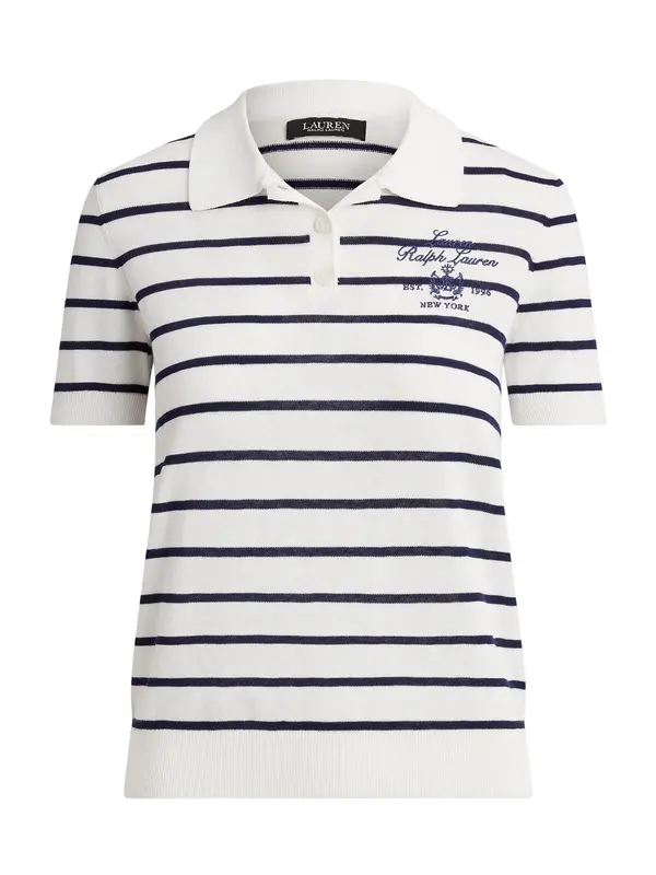 Lauren Ralph Lauren Lauren Ralph Lauren Pulover  mornarsko plava / bijela