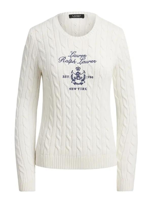 Lauren Ralph Lauren Lauren Ralph Lauren Pulover  morsko plava / bijela