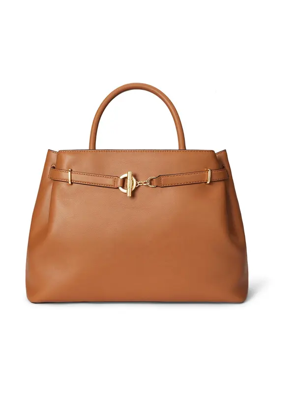 Lauren Ralph Lauren Lauren Ralph Lauren Ručna torbica  boja devine dlake (camel)