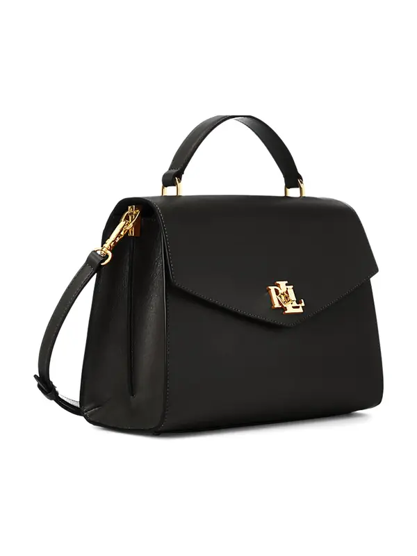 Lauren Ralph Lauren Lauren Ralph Lauren Ručna torbica 'FARRAH 27'  zlatna / crna
