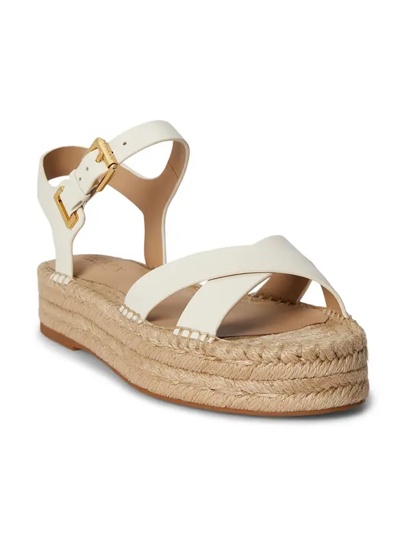 Lauren Ralph Lauren Lauren Ralph Lauren Sandale 'EMERYN'  bijela