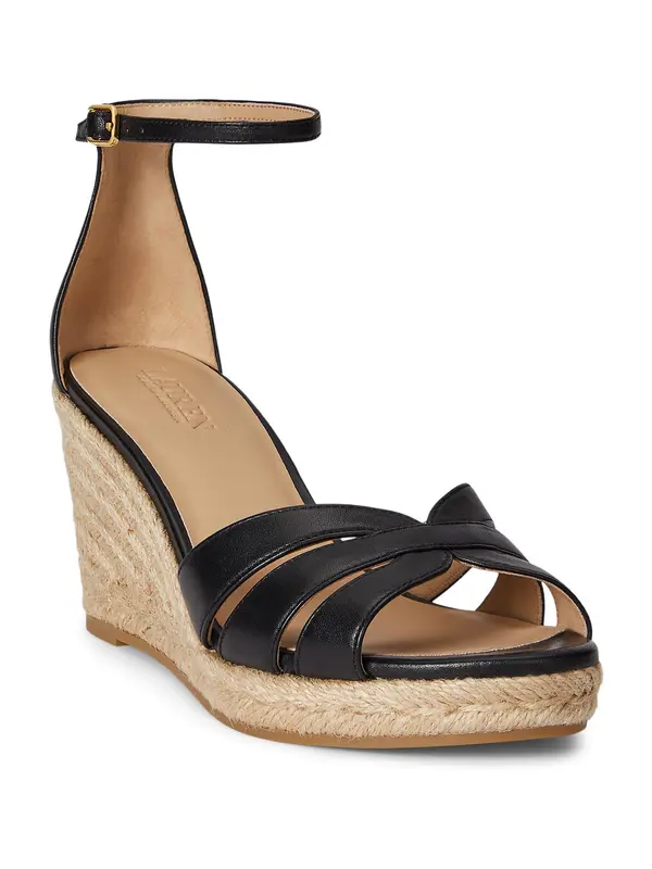 Lauren Ralph Lauren Lauren Ralph Lauren Sandale 'NELLIE'  crna