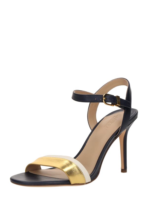 Lauren Ralph Lauren Lauren Ralph Lauren Sandale s remenčićima 'GWEN II'  bež / mornarsko plava / zlatna