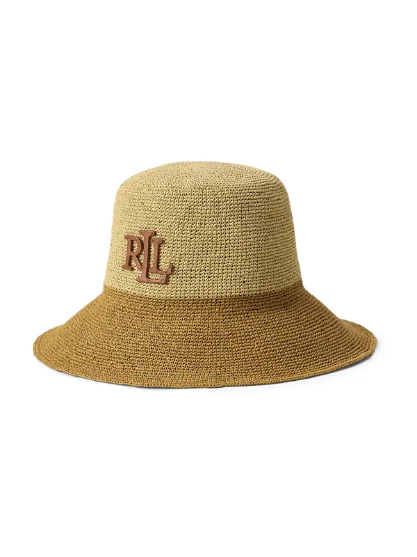 Lauren Ralph Lauren Lauren Ralph Lauren Šešir  bež / tamno bež / kestenjasto smeđa