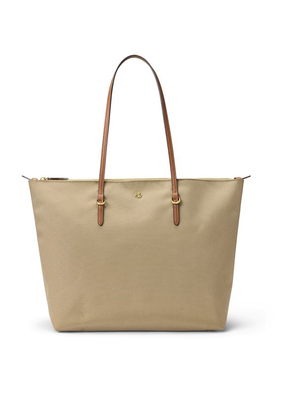 Lauren Ralph Lauren Lauren Ralph Lauren Shopper torba 'KEATON'  bež / smeđa