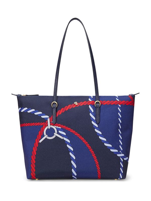 Lauren Ralph Lauren Lauren Ralph Lauren Shopper torba 'KEATON'  morsko plava / tamno plava / crvena / bijela