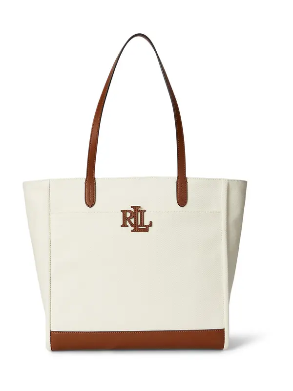 Lauren Ralph Lauren Lauren Ralph Lauren Shopper torba  konjak / bijela