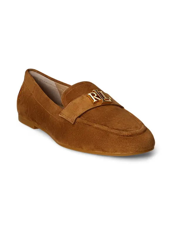 Lauren Ralph Lauren Lauren Ralph Lauren Slip On cipele 'AVERI III'  karamela