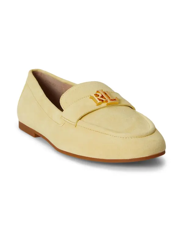Lauren Ralph Lauren Lauren Ralph Lauren Slip On cipele 'AVERI III'  limun