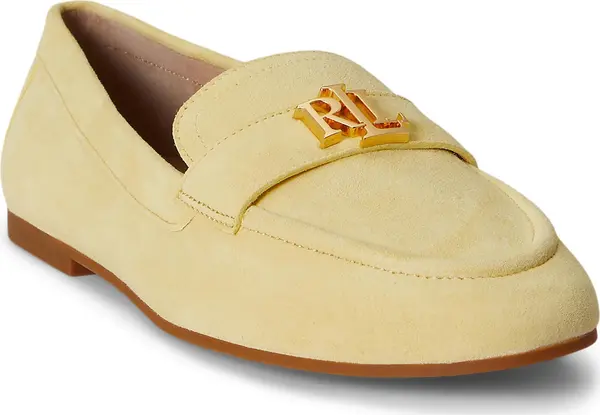 Lauren Ralph Lauren Lauren Ralph Lauren Slip On cipele 'AVERI III'  limun