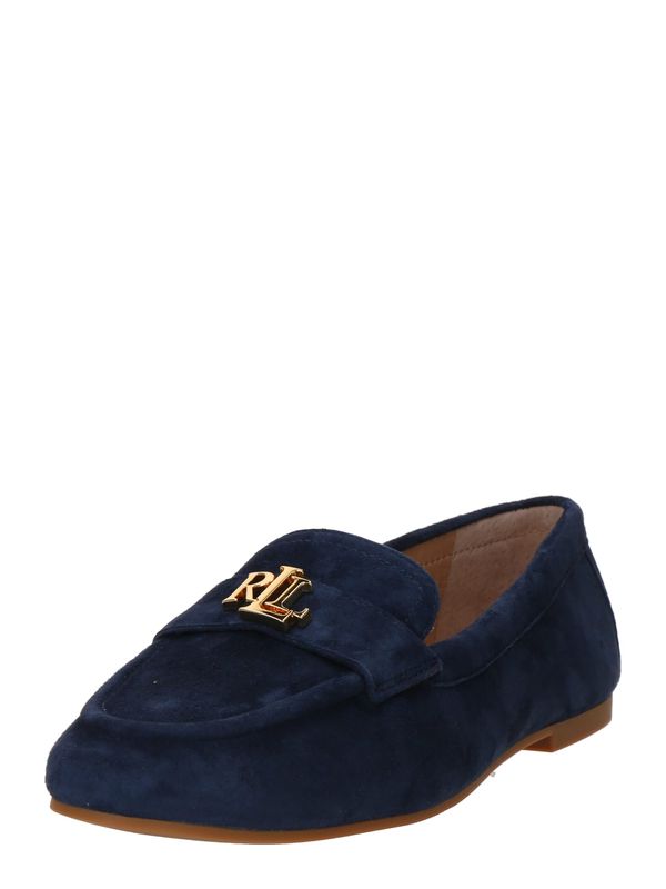 Lauren Ralph Lauren Lauren Ralph Lauren Slip On cipele 'AVERI III'  morsko plava / zlatna