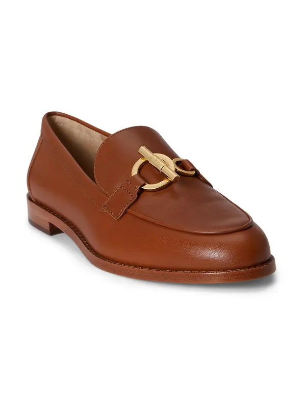 Lauren Ralph Lauren Lauren Ralph Lauren Slip On cipele 'BLAIKE'  smeđa