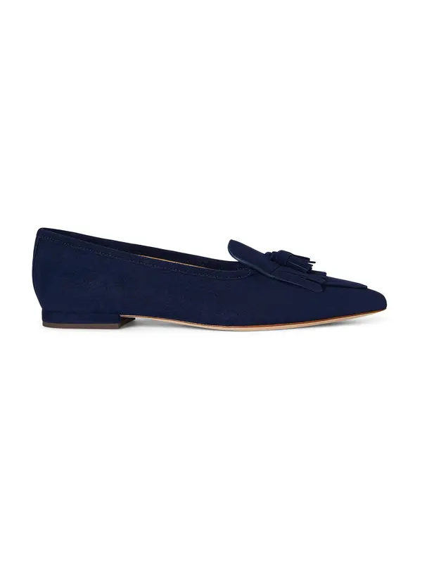 Lauren Ralph Lauren Lauren Ralph Lauren Slip On cipele 'LONDYN'  mornarsko plava