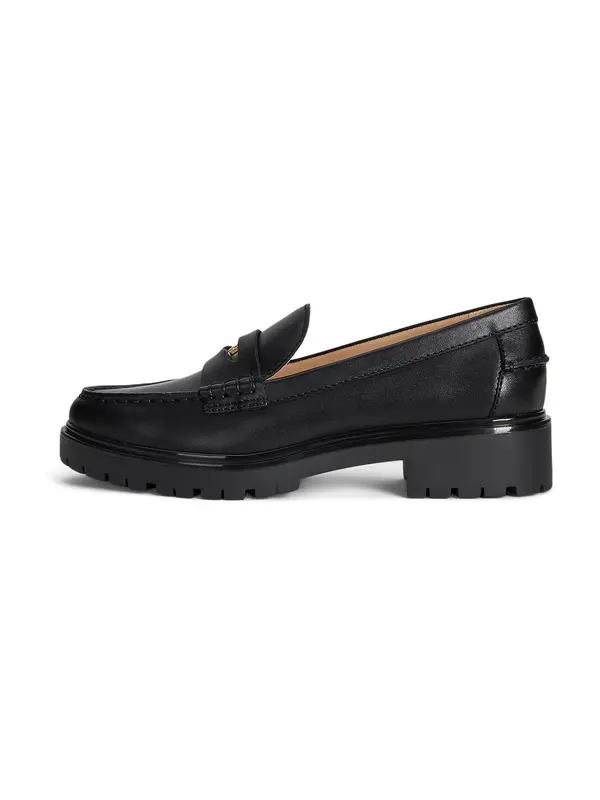 Lauren Ralph Lauren Lauren Ralph Lauren Slip On cipele 'MARLI'  crna
