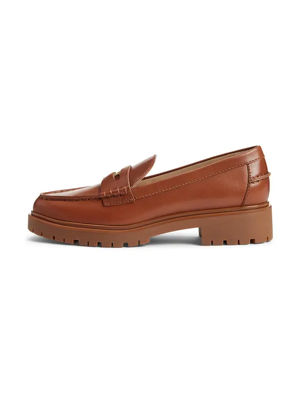 Lauren Ralph Lauren Lauren Ralph Lauren Slip On cipele 'MARLI'  konjak