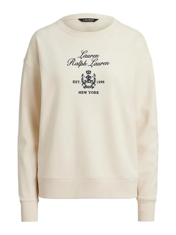 Lauren Ralph Lauren Lauren Ralph Lauren Sweater majica  boja pijeska / mornarsko plava