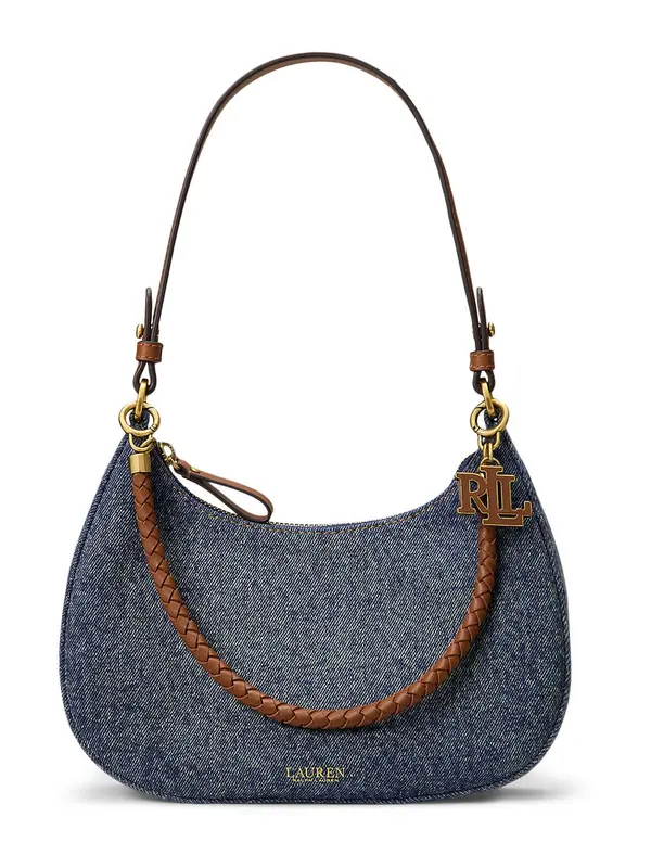 Lauren Ralph Lauren Lauren Ralph Lauren Torba za na rame 'MRCY'  plavi traper