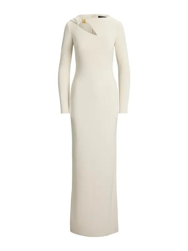 Lauren Ralph Lauren Lauren Ralph Lauren Večernja haljina  boja pijeska
