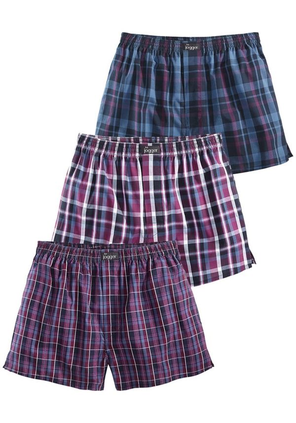 LE JOGGER LE JOGGER Bokserice  ljubičasto crvena / miks boja