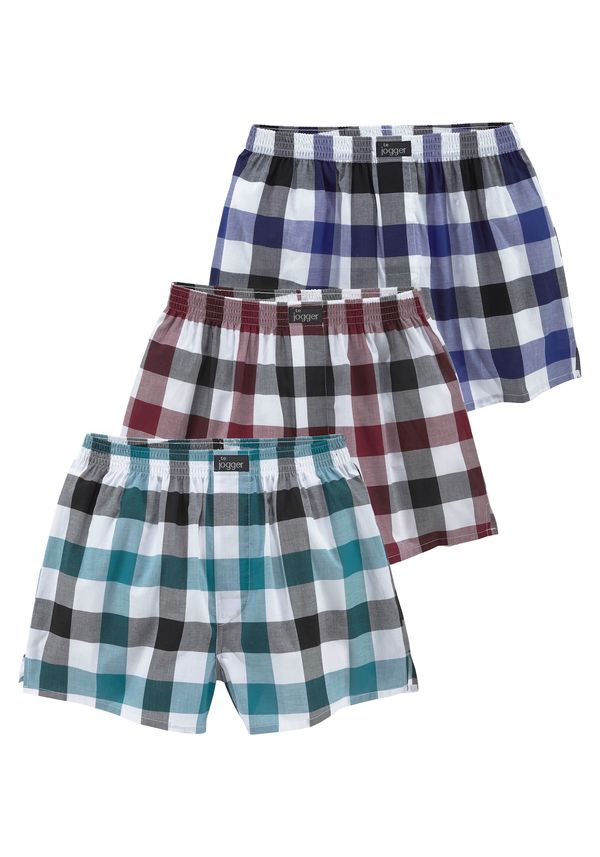 LE JOGGER LE JOGGER Bokserice  tirkiz / kraljevsko plava / boja vina / bijela