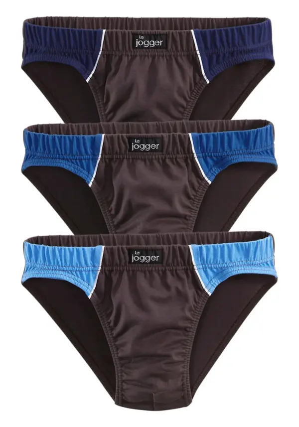 LE JOGGER LE JOGGER Slip  kraljevsko plava / svijetloplava / tamno plava / crna