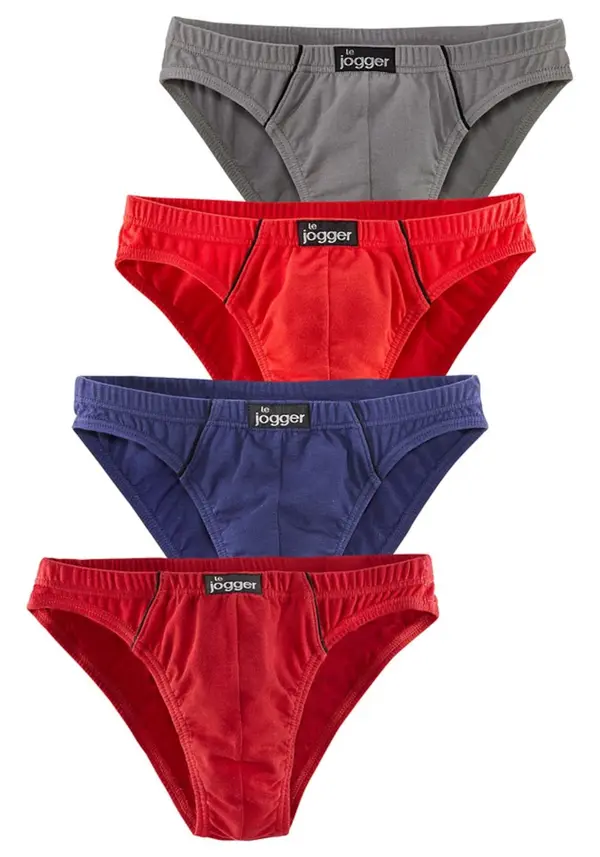 LE JOGGER LE JOGGER Slip  plava / siva / crvena / vatreno crvena