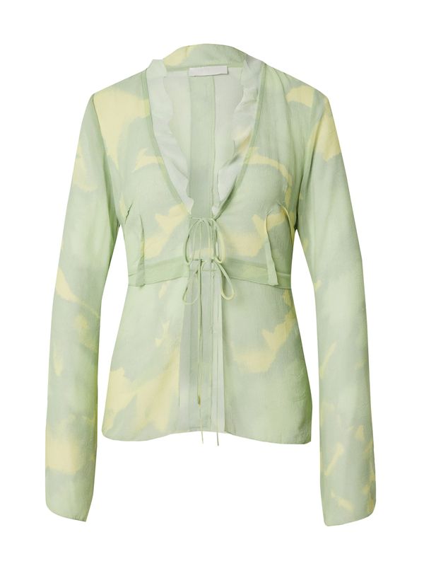 LeGer by Lena Gercke LeGer by Lena Gercke Bluza 'Theres'  žuta / svijetlozelena