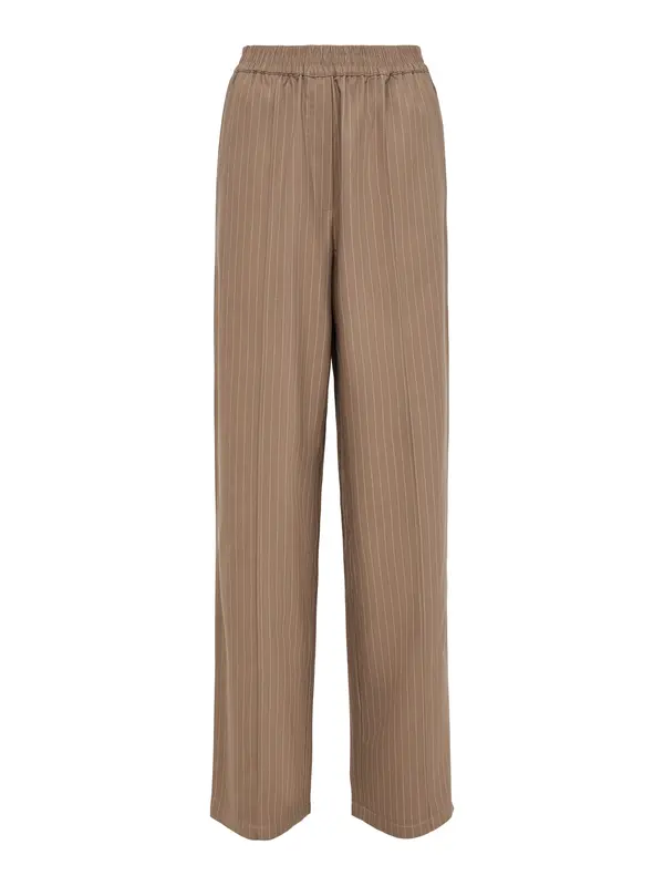 LeGer by Lena Gercke LeGer by Lena Gercke Hlače 'Daphne Tall'  svijetlobež / tamno bež