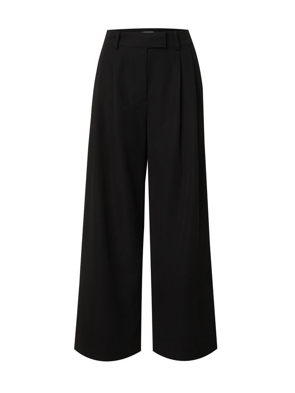 LeGer by Lena Gercke LeGer by Lena Gercke Hlače s naborima 'Annelie'  crna