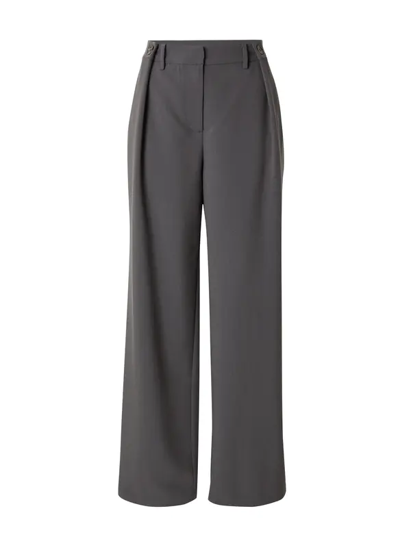 LeGer by Lena Gercke LeGer by Lena Gercke Hlače s naborima 'Frauke Tall'  tamo siva