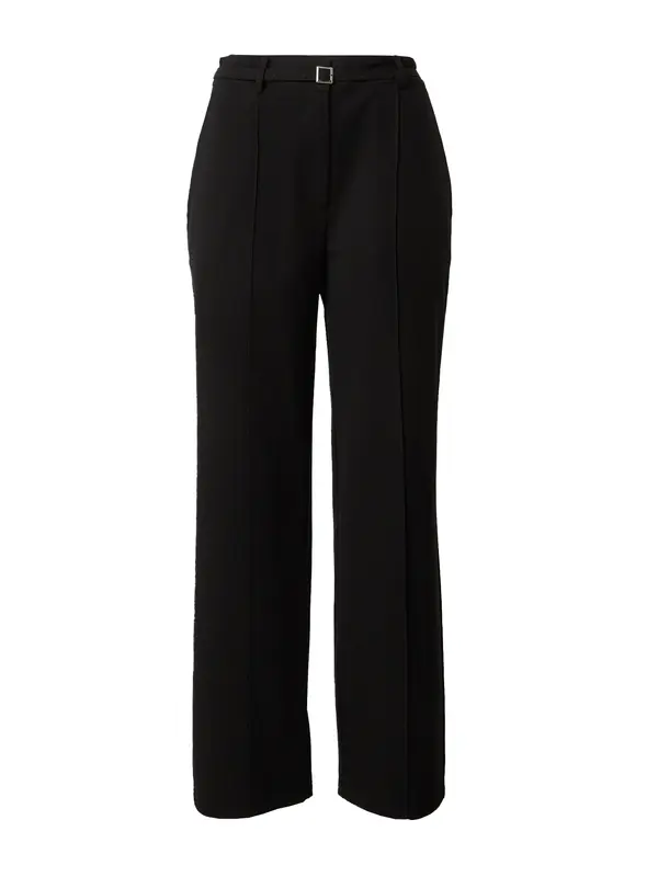 LeGer by Lena Gercke LeGer by Lena Gercke Hlače s naborima 'Leany'  crna