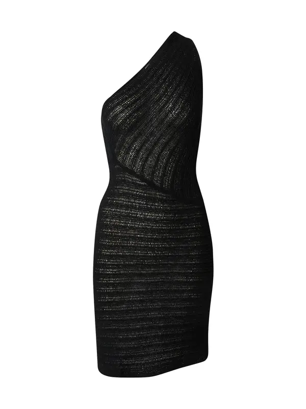 LeGer by Lena Gercke LeGer by Lena Gercke Pletena haljina 'Janina'  crna
