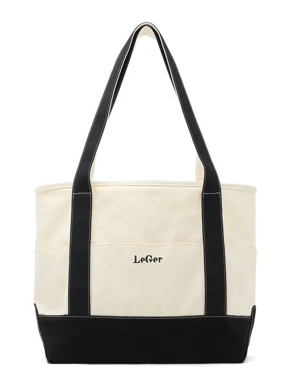 LeGer by Lena Gercke LeGer by Lena Gercke Shopper torba 'Nia'  crna / bijela
