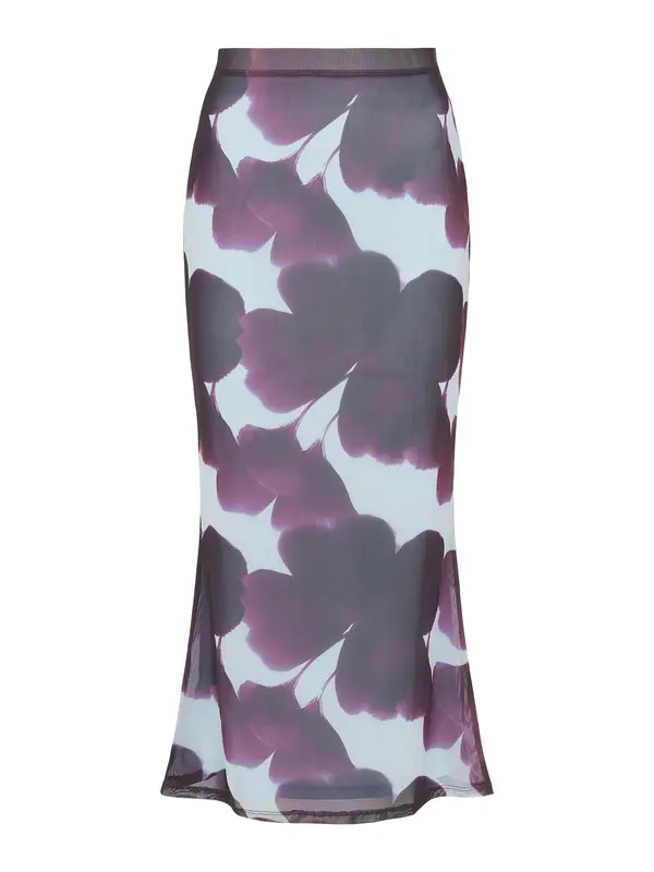 LeGer by Lena Gercke LeGer by Lena Gercke Suknja 'Floria'  pastelno plava / ljubičasto crvena / crna