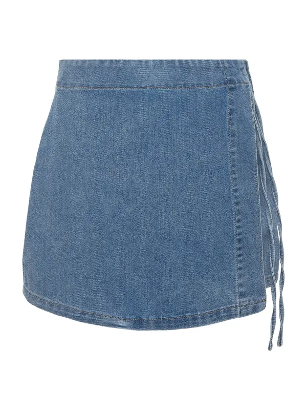 LeGer by Lena Gercke LeGer by Lena Gercke Suknja 'Swantje'  plavi traper