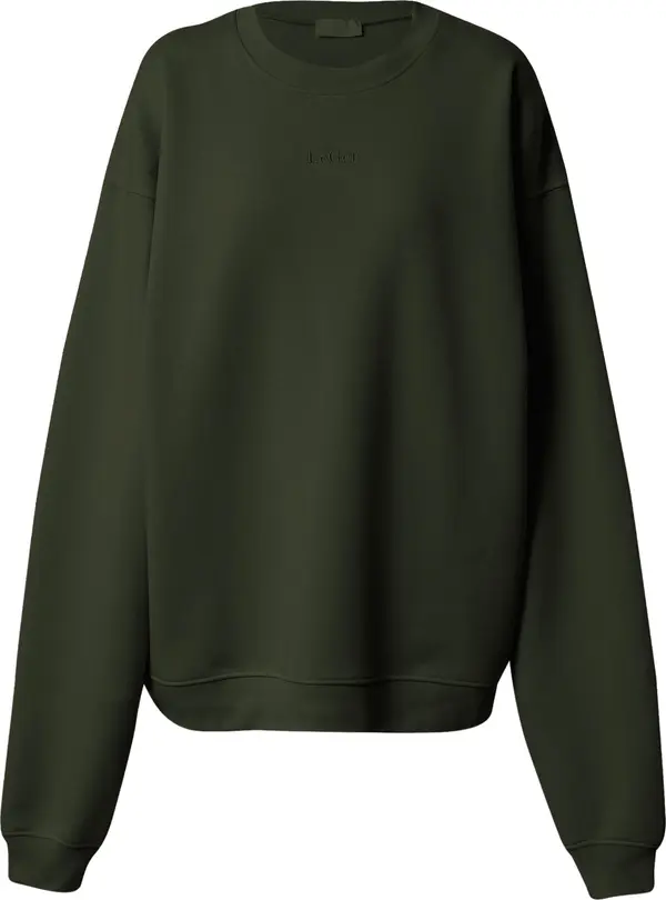 LeGer by Lena Gercke LeGer by Lena Gercke Sweater majica 'Indra'  tamno zelena