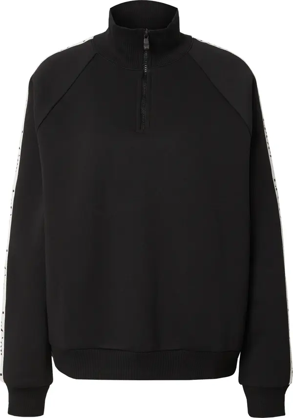 LeGer by Lena Gercke LeGer by Lena Gercke Sweater majica 'Larissa'  crna / prljavo bijela