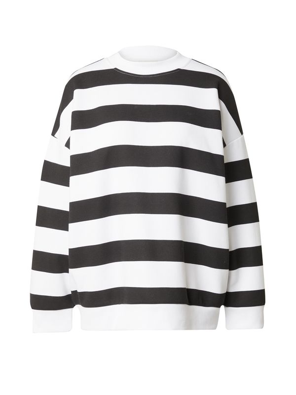 LeGer by Lena Gercke LeGer by Lena Gercke Sweater majica 'Vanessa'  crna / bijela