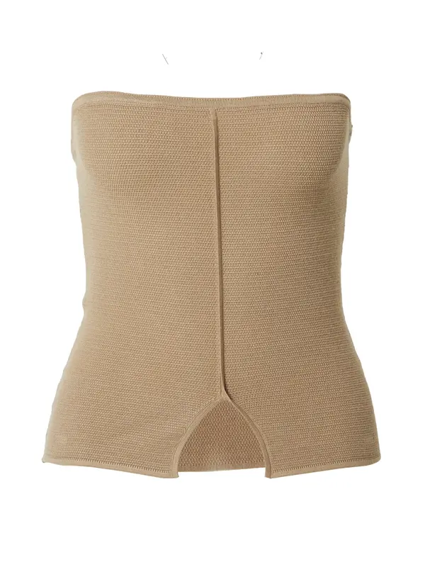 LeGer by Lena Gercke LeGer by Lena Gercke Top s naramenicama 'Fabiola'  boja devine dlake (camel)