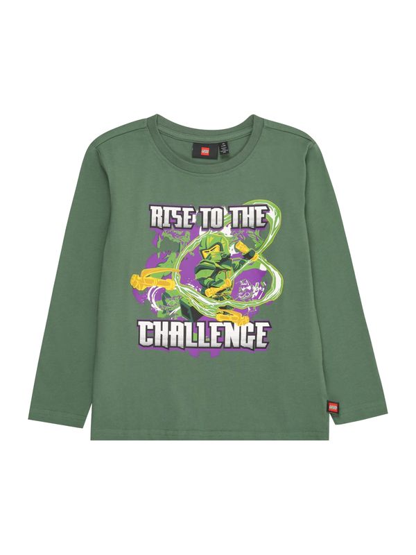 LEGO® kidswear LEGO® kidswear Majica 'TAFFY 110'  zlatno žuta / kaki / ljubičasta / bijela