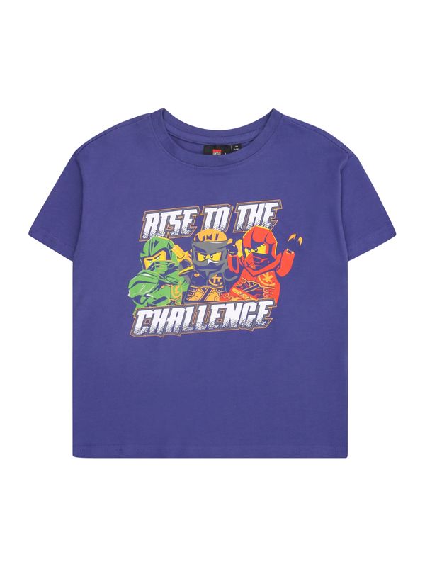 LEGO® kidswear LEGO® kidswear Majica 'TAFFY 119'  zelena / ljubičasto plava / crvena / bijela