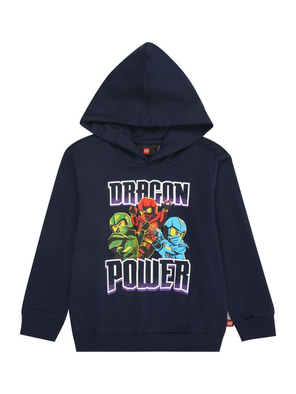 LEGO® kidswear LEGO® kidswear Sweater majica 'SAKU 105'  svijetloplava / tamno plava / svijetlozelena / bijela