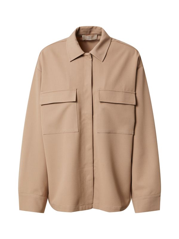 LENI KLUM x ABOUT YOU LENI KLUM x ABOUT YOU Bluza 'Sandy'  tamno bež