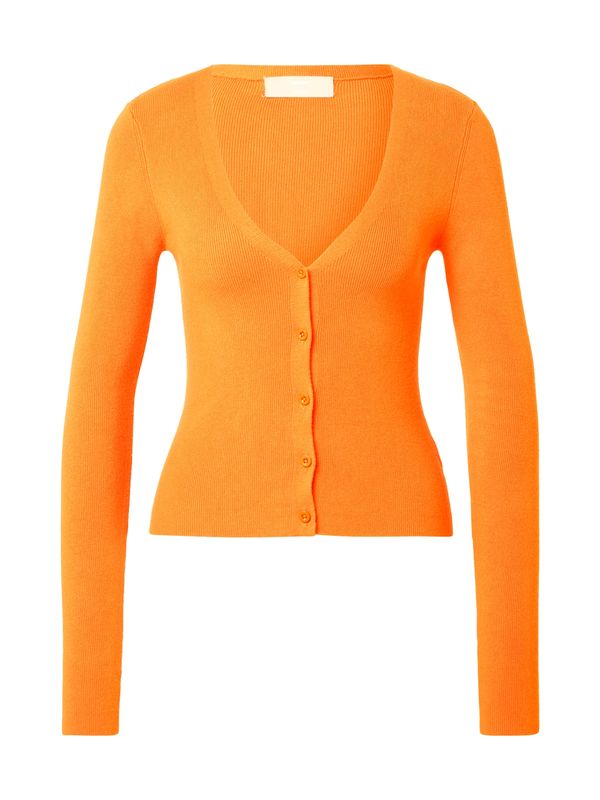 LENI KLUM x ABOUT YOU LENI KLUM x ABOUT YOU Kardigan 'Vicky'  narančasta