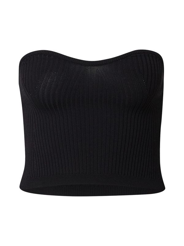 LENI KLUM x ABOUT YOU LENI KLUM x ABOUT YOU Top s naramenicama 'Charlie'  crna