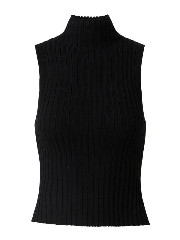 LENI KLUM x ABOUT YOU LENI KLUM x ABOUT YOU Top s naramenicama 'Daphne'  crna