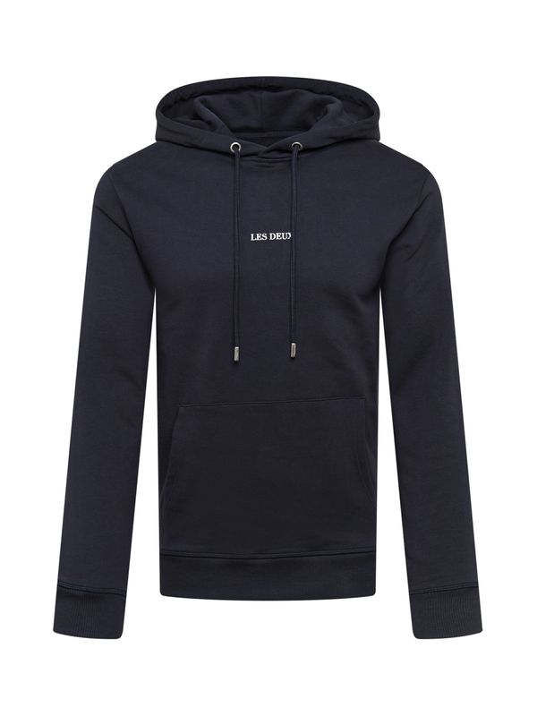 Les Deux Les Deux Sweater majica 'Lens'  mornarsko plava / bijela