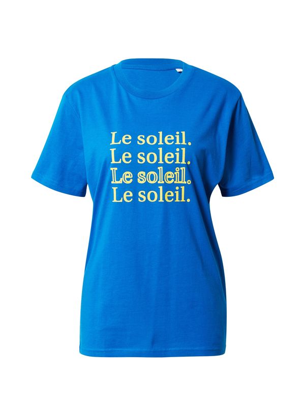 Les Petits Basics Les Petits Basics Majica 'Le soleil'  plava / žuta